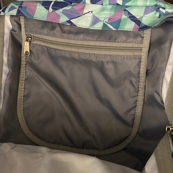 LL Bean Geometric Backpack - Picture 7 of 8